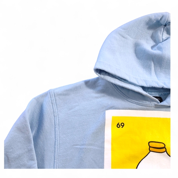 Danny Duncan Graphic Hoodie- 69 La Leche- Unisex Size Small - Picture 4 of 6